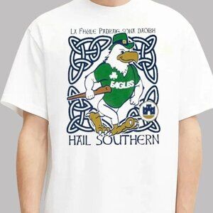Philadelphia Eagles St. Patrick's Day hail Southern mascot T Shirt  90